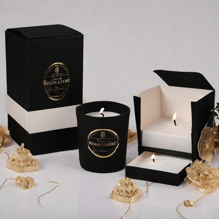 Black Candle Boxes