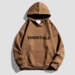 Brown Essentials Hoodie