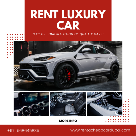 Green Modern Car Rental Instagram Post