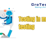 Testing in manual testing