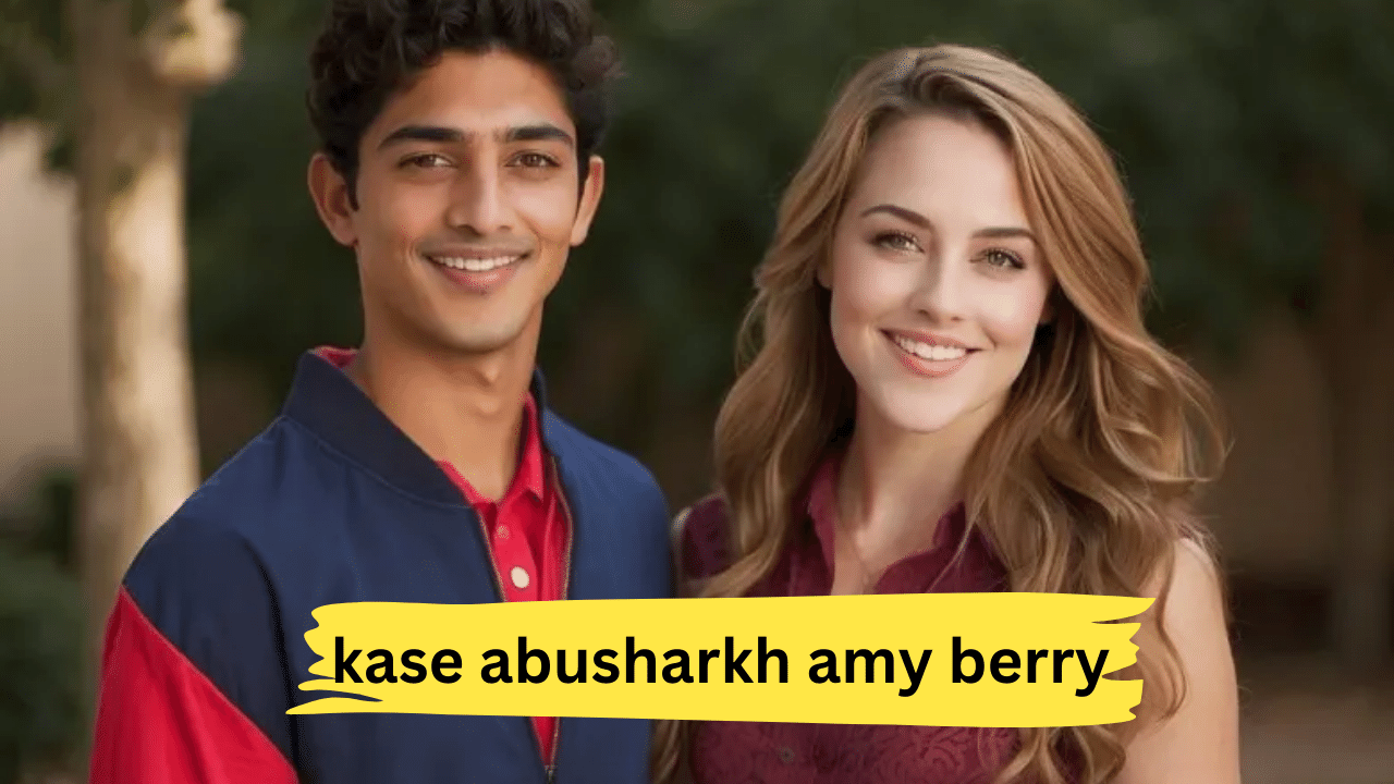 Kase Abusharkh and Amy Berry