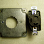 4x4 Cover for L5-20 Twist Lock Receptacle