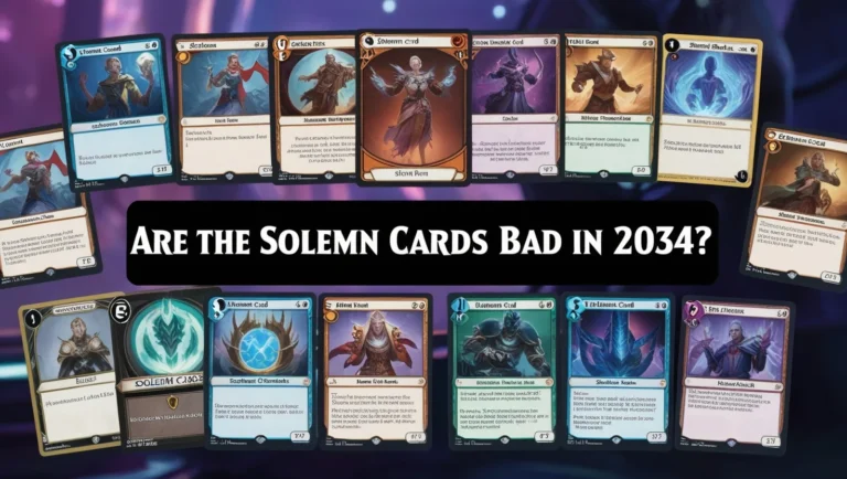 Are the Solemn Cards Bad in 2034?
