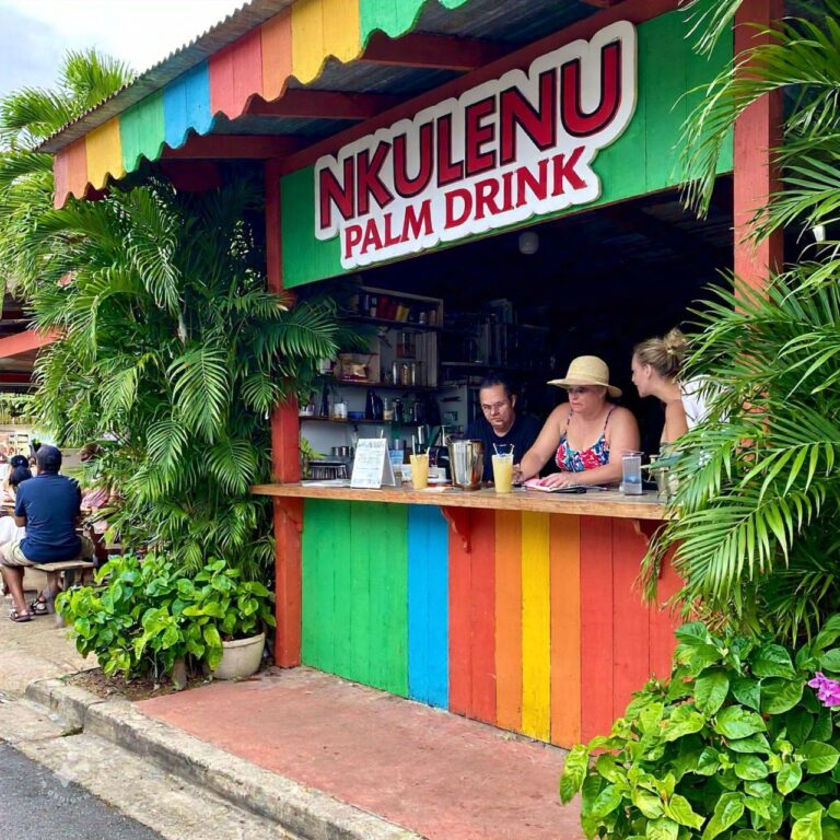 Nkulenu Palm Drink in Puerto Rico