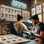 Price of a Tattoo in Hebrew on Arm קולין ברייס