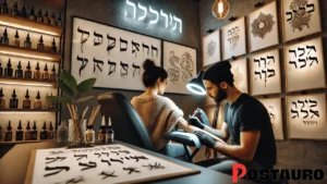 Price of a Tattoo in Hebrew on Arm קולין ברייס