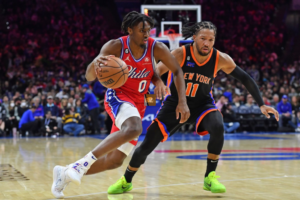 Knicks vs 76ers Match Player Stats
