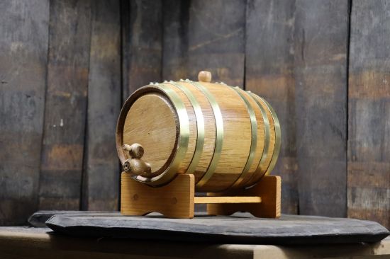 3 Liter Oak Barrel Without Spout Hole