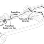 73 Nissan 620 Pickup Pre Bent Brake Lines