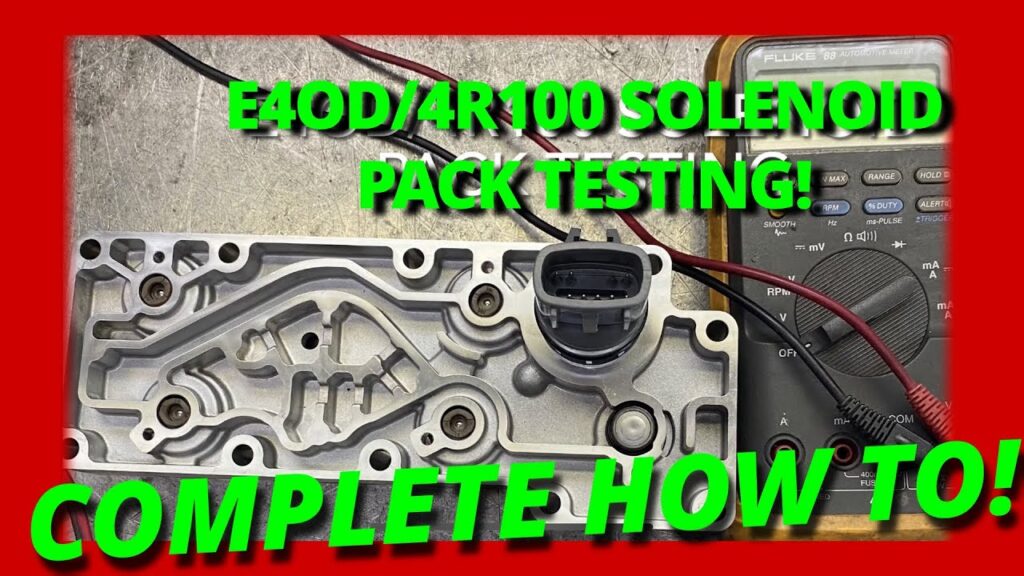 How to Fix E4OD Code 625 in Overdrive